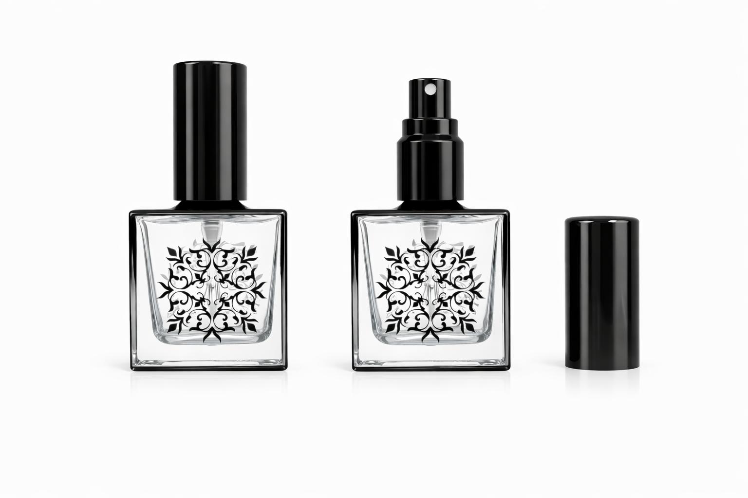 Амур 10 мл черный (крышка спрей черный)